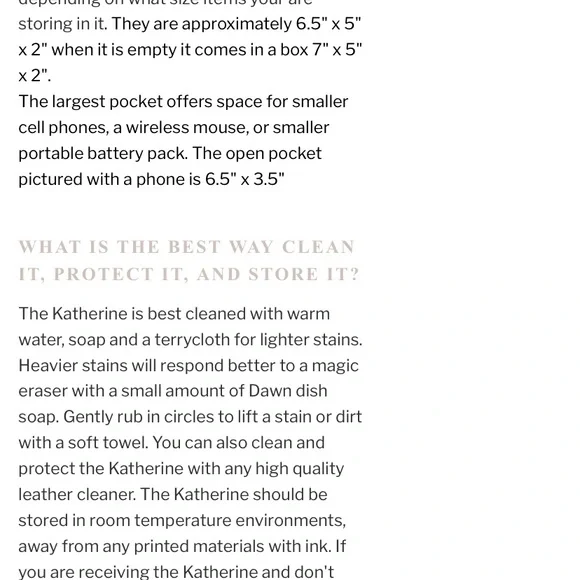 Glass Ladder And Co Katherine Vegan Leather Tech Organizer Roll - Picture 11 of 13